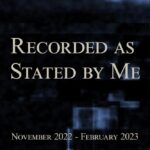 Recorded as Stated by Me (2024) Movie